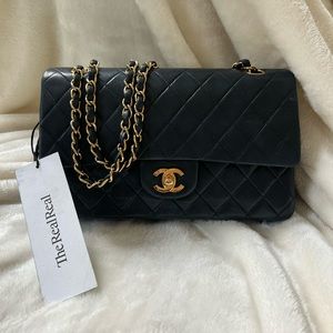 Chanel Quilted Caviar Medium Classic Double Flap Bag 24K GHW